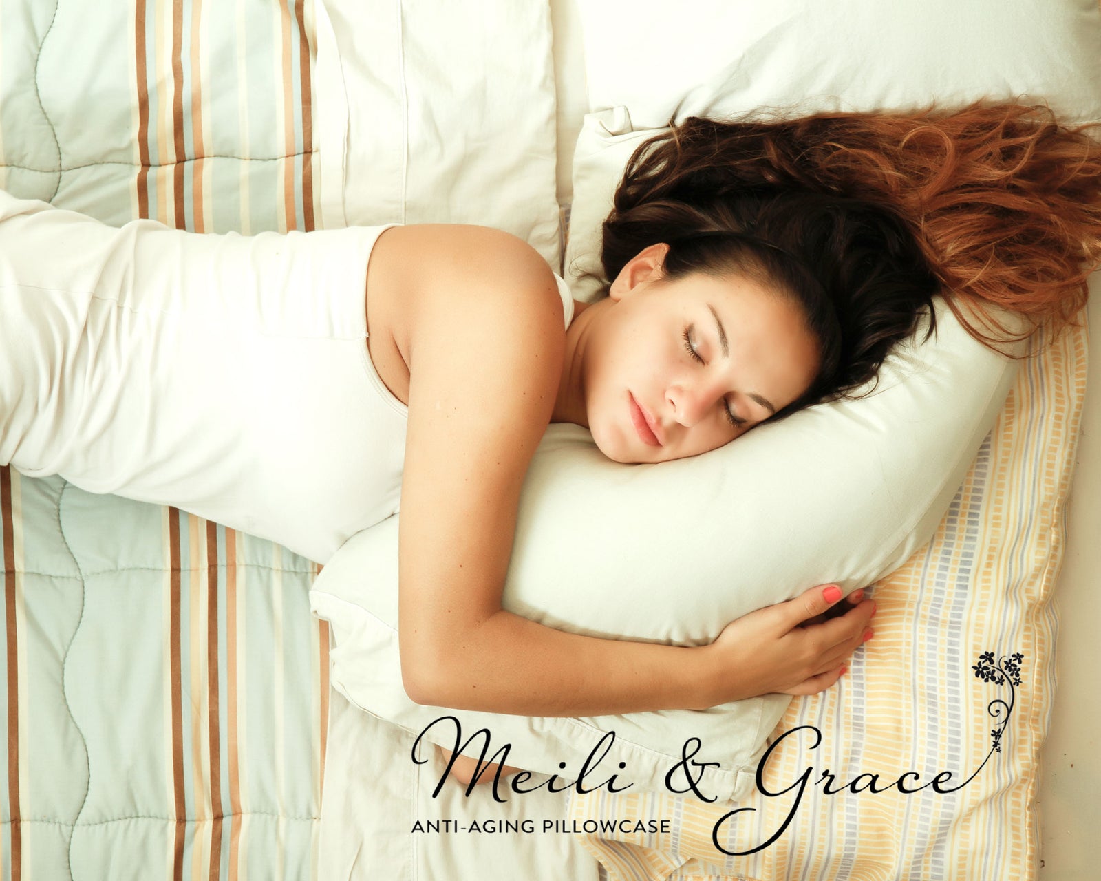 Meili and grace 2024 anti aging pillowcase