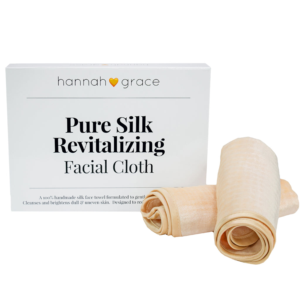 Silk Skin Brightening Washcloth hannah grace